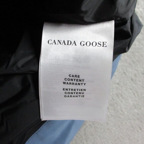 Canada Goose Freestyle Crew Vest Mens Medium Ozone Blue Down Filled Puffer Coat - Picture 8 of 12